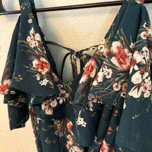 Collective Concepts Marenna Cold Shoulder Dress Date Night Wedding Guest